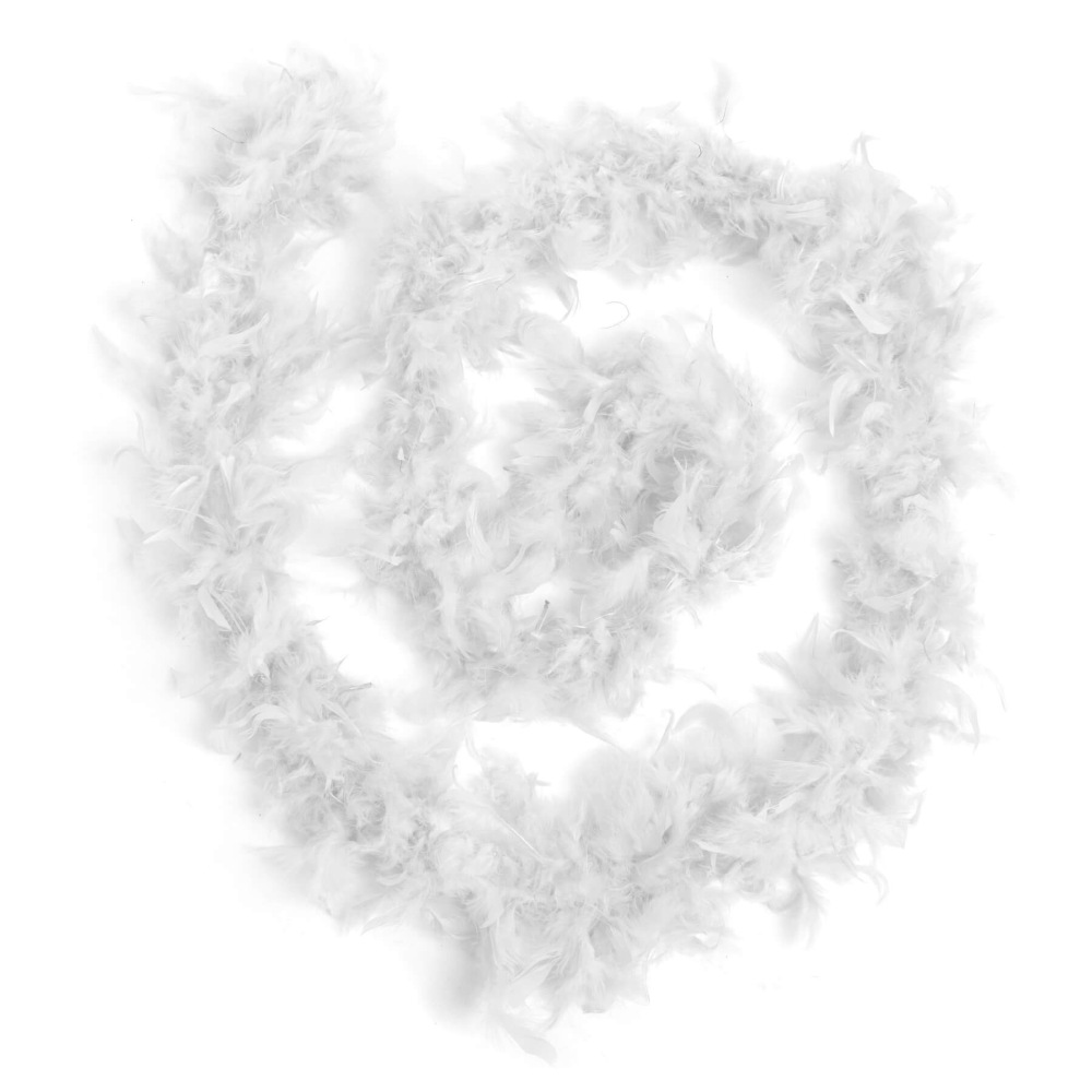 Poizen Industries - Feather Boa - Blanc